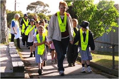 walking school bus