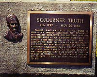 Sojourner Truth Monument Ulster County Courthouse, Wall Street