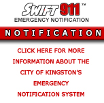 Click here for more Information on the City of Kingston's Emergency Notification System